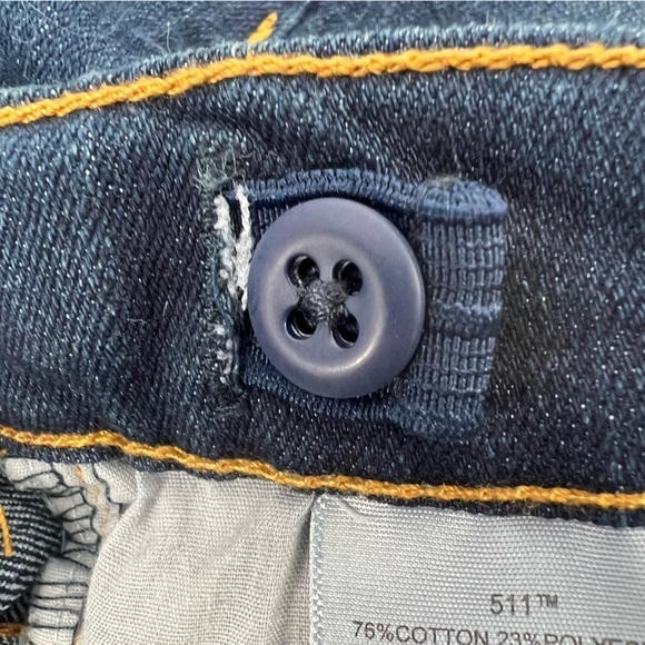 Levi's Kids 511 Slim Adjustable Waistband Jeans Size 6 Regular (5-6 Years) - Picture 7 of 8